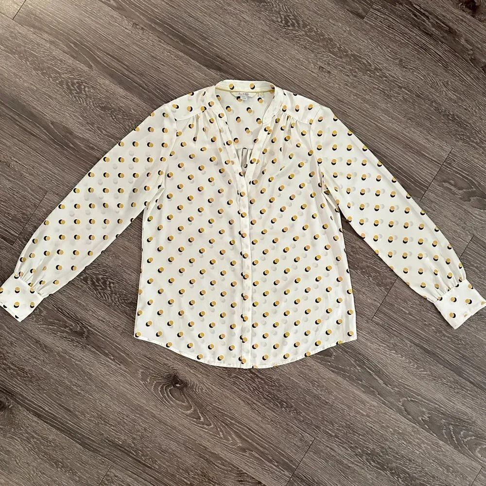 Boden Polka Dot Blouse